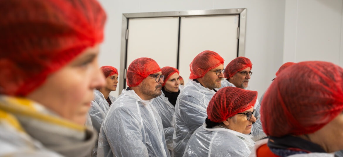 Visite de l'abattoir