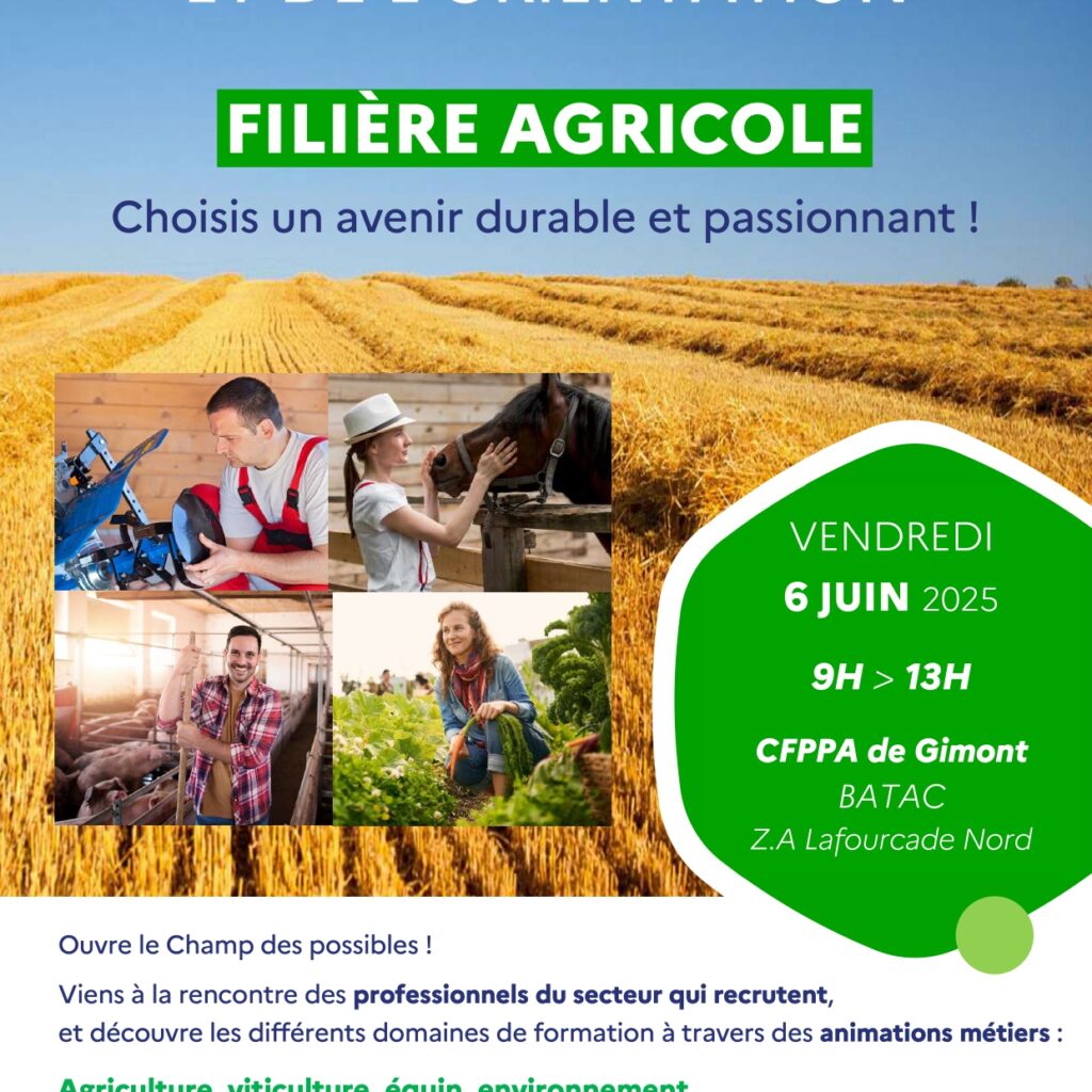 Matinale des métiers agricoles à Gimont