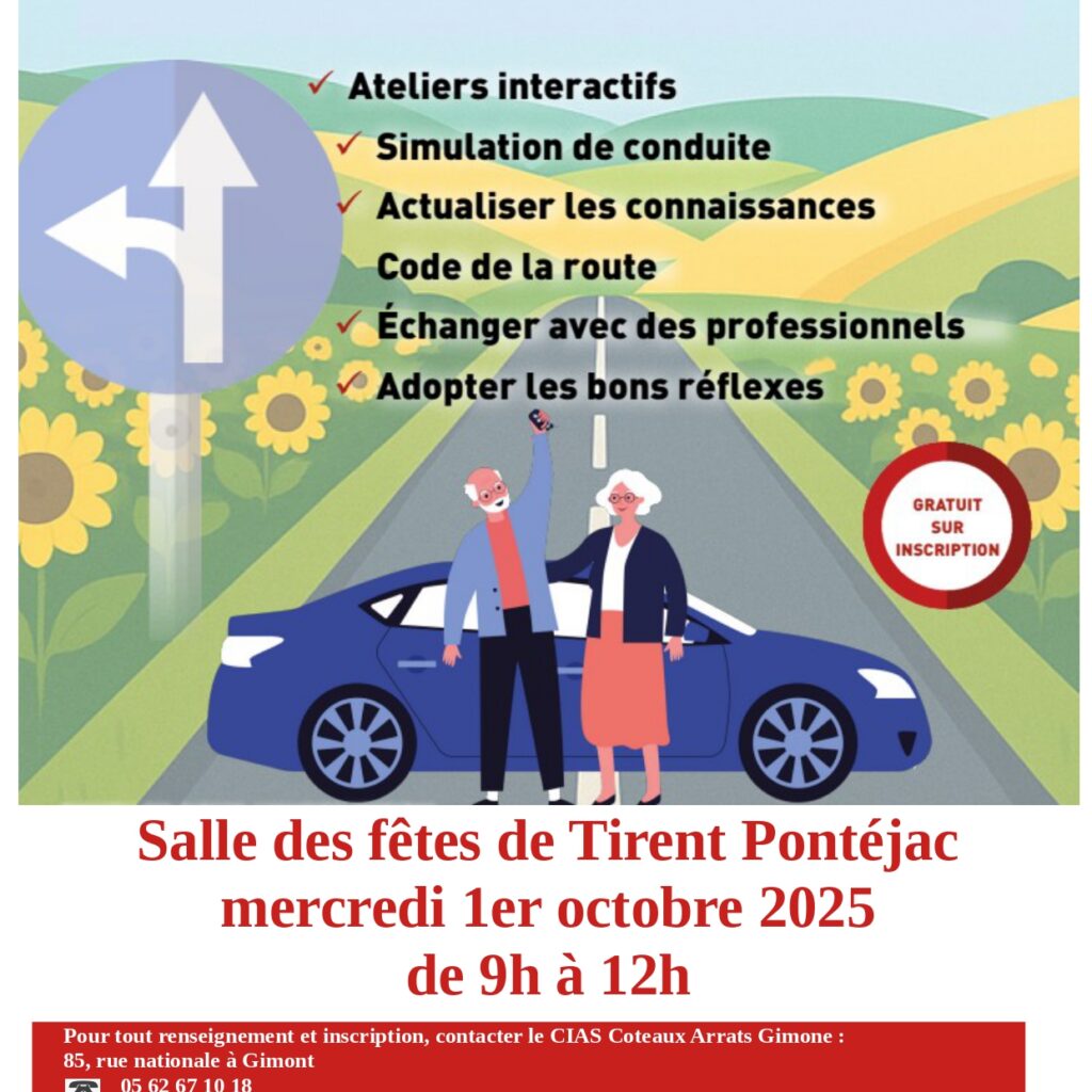 CIAS – atelier sécurité routière