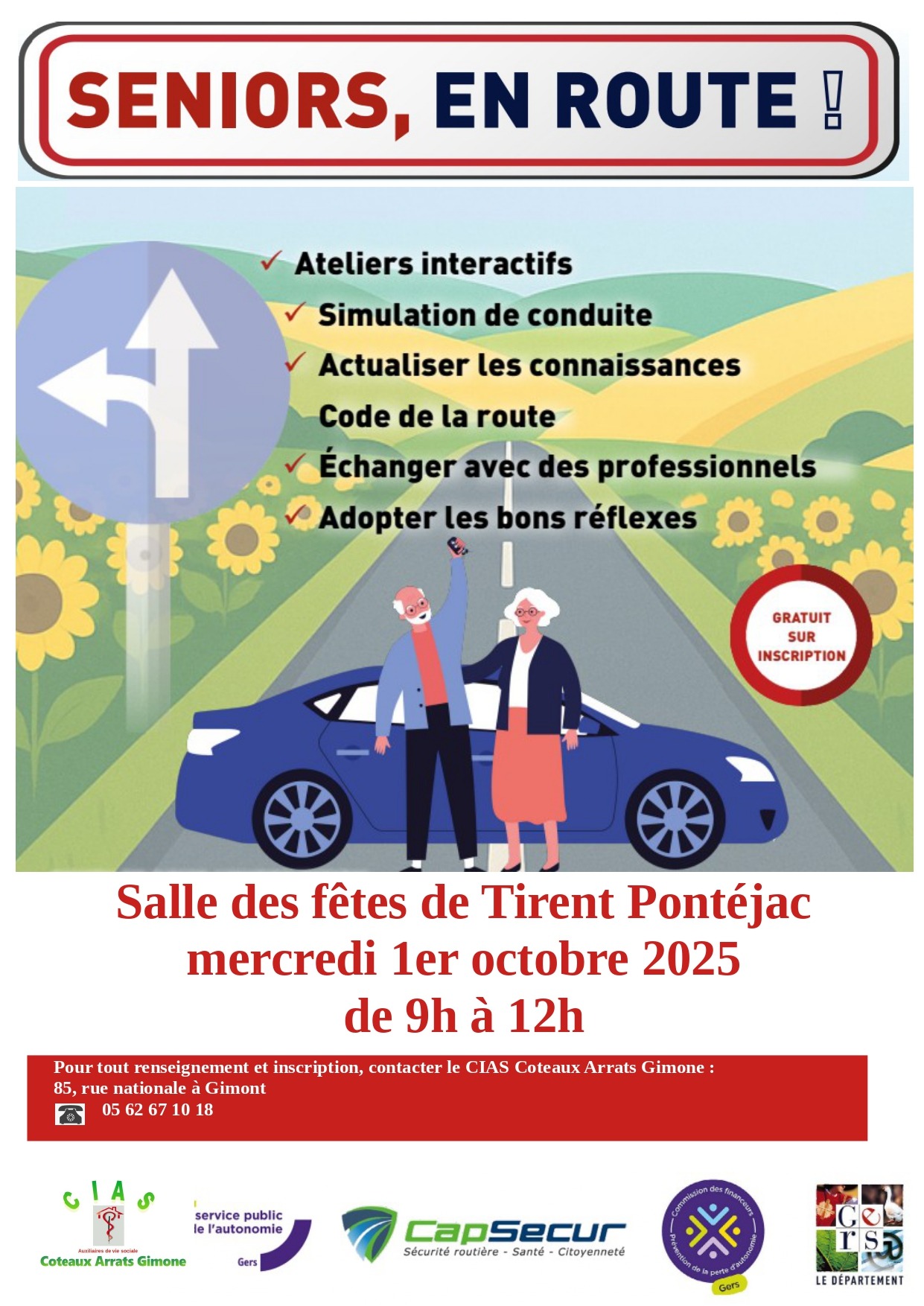 CIAS – atelier sécurité routière