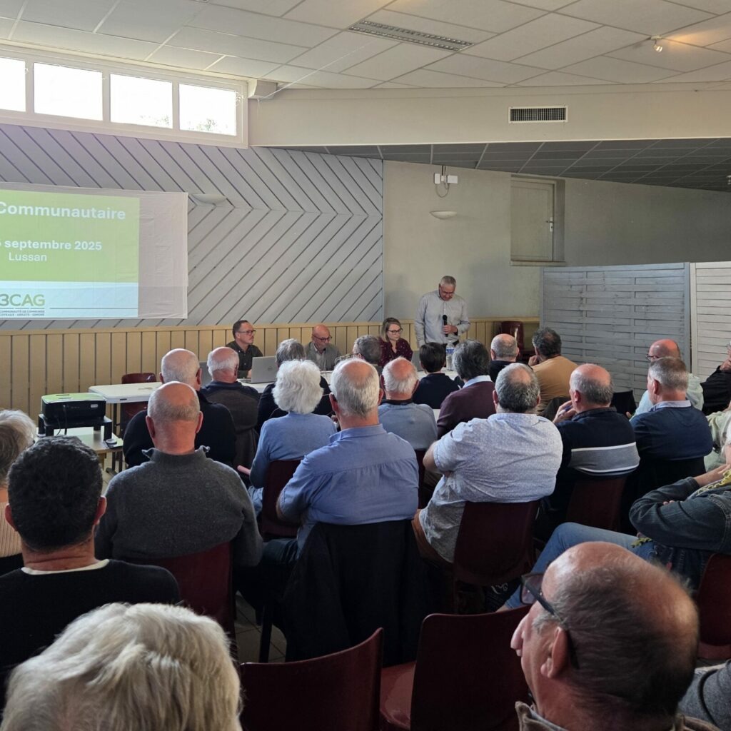 Le Conseil communautaire de la 3CAG –  septembre 2025