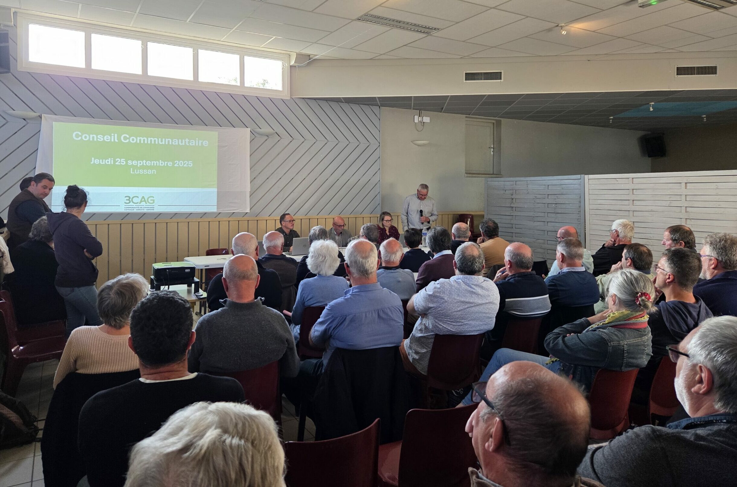 Le Conseil communautaire de la 3CAG –  septembre 2025
