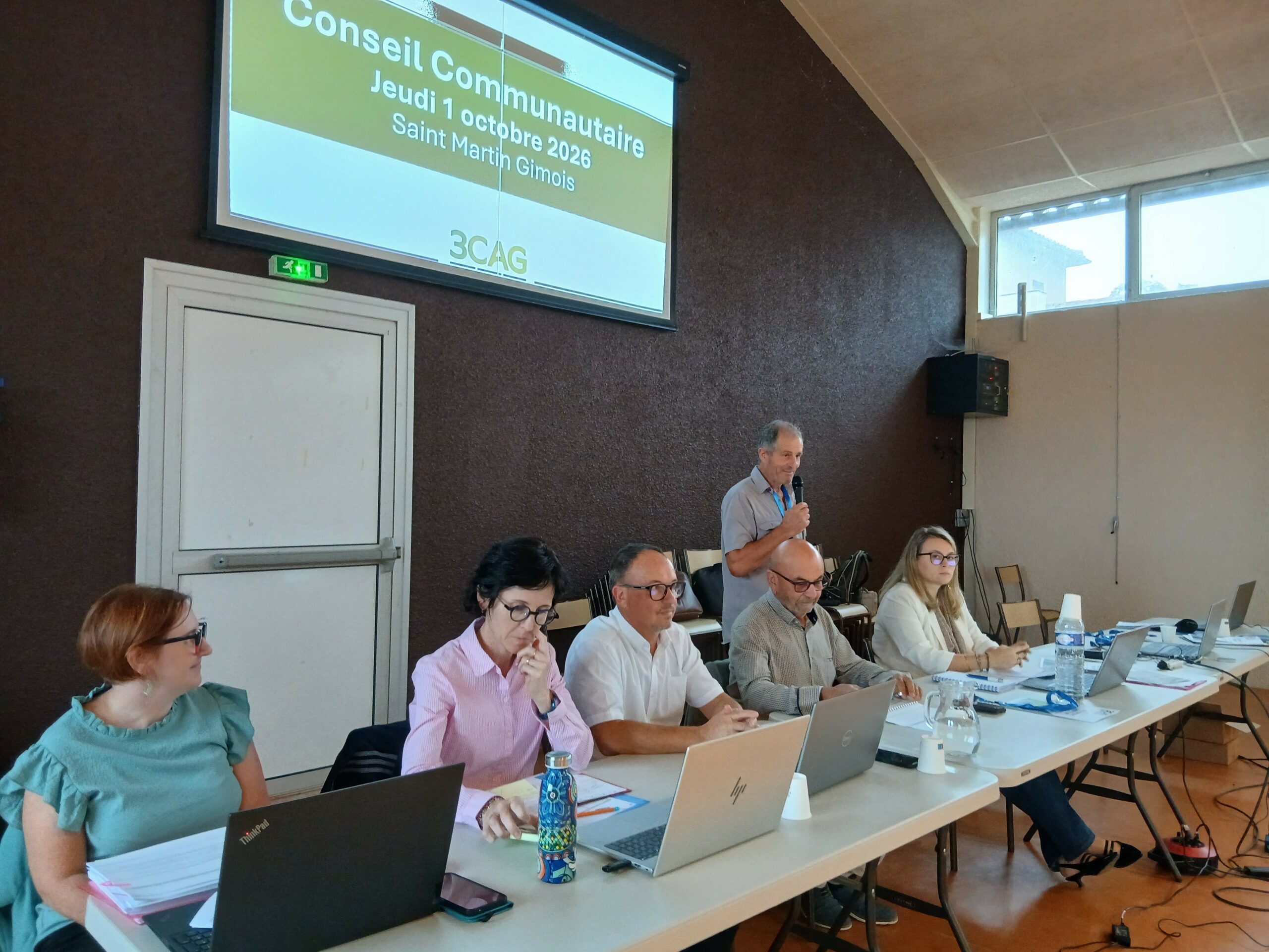 Le Conseil communautaire de la 3CAG –  octobre 2026
